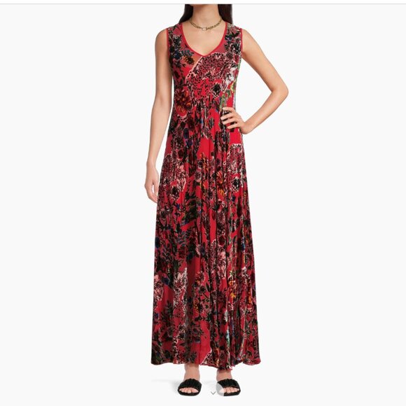 Johnny Was Dresses & Skirts - Johnny Was Bias Bobcat Forest Maxi Dress
